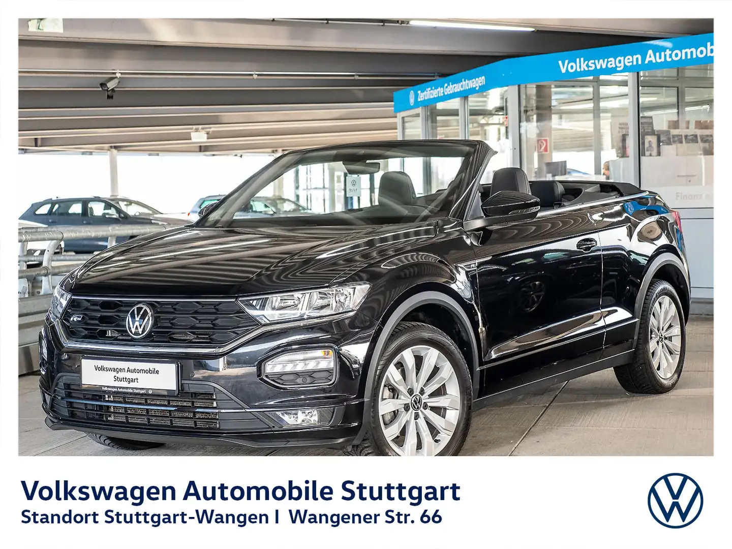 Volkswagen T-Roc R-Line 1.5 TSI DSG Navi AHK SHZ Schwarz - 1