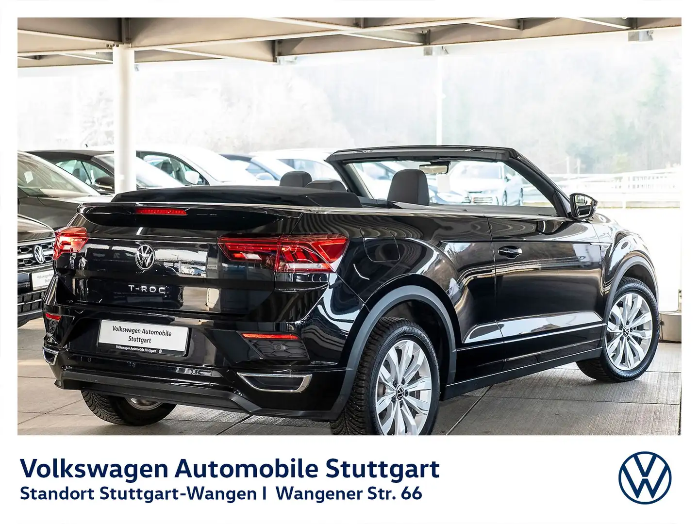 Volkswagen T-Roc R-Line 1.5 TSI DSG Navi AHK SHZ Schwarz - 2