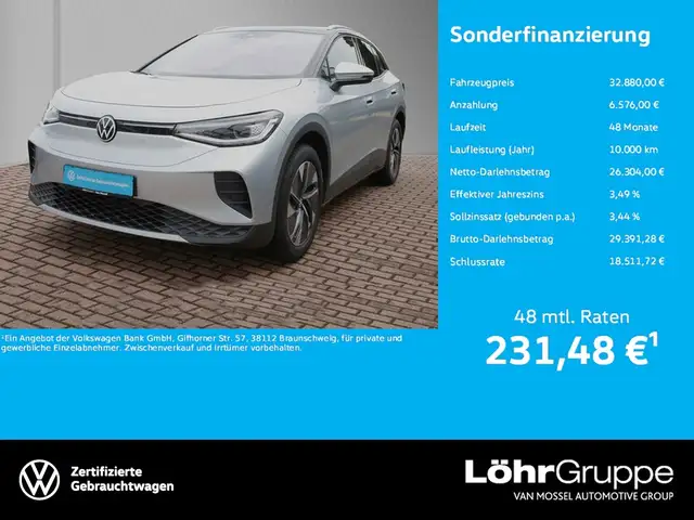 Volkswagen ID.4 Pure Performance 125 kW 19" Wärmepumpe Infotain...