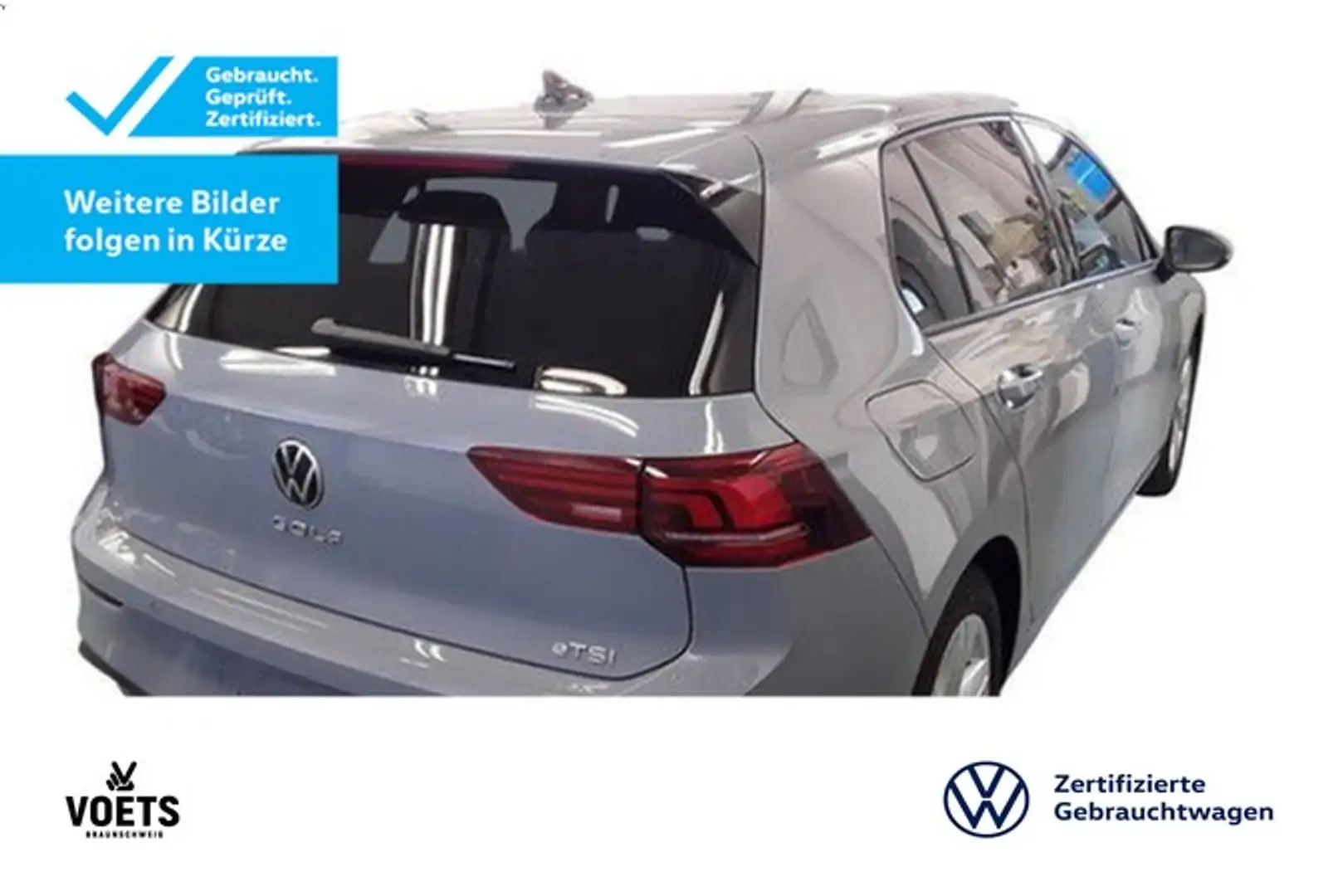 Volkswagen Golf VIII Life 1.5 eTSI DSG AHK+H&K+HuD+RearView Grau - 2