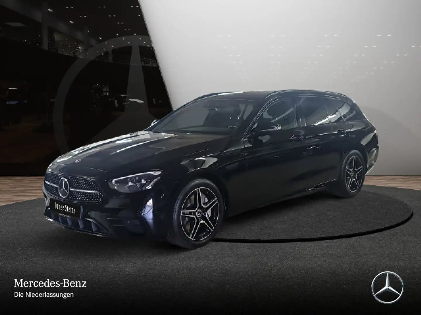 Mercedes-Benz E 300 de T AMG+NIGHT+PANO+AHK+LED+FAHRASS+KAMERA Noir - 2