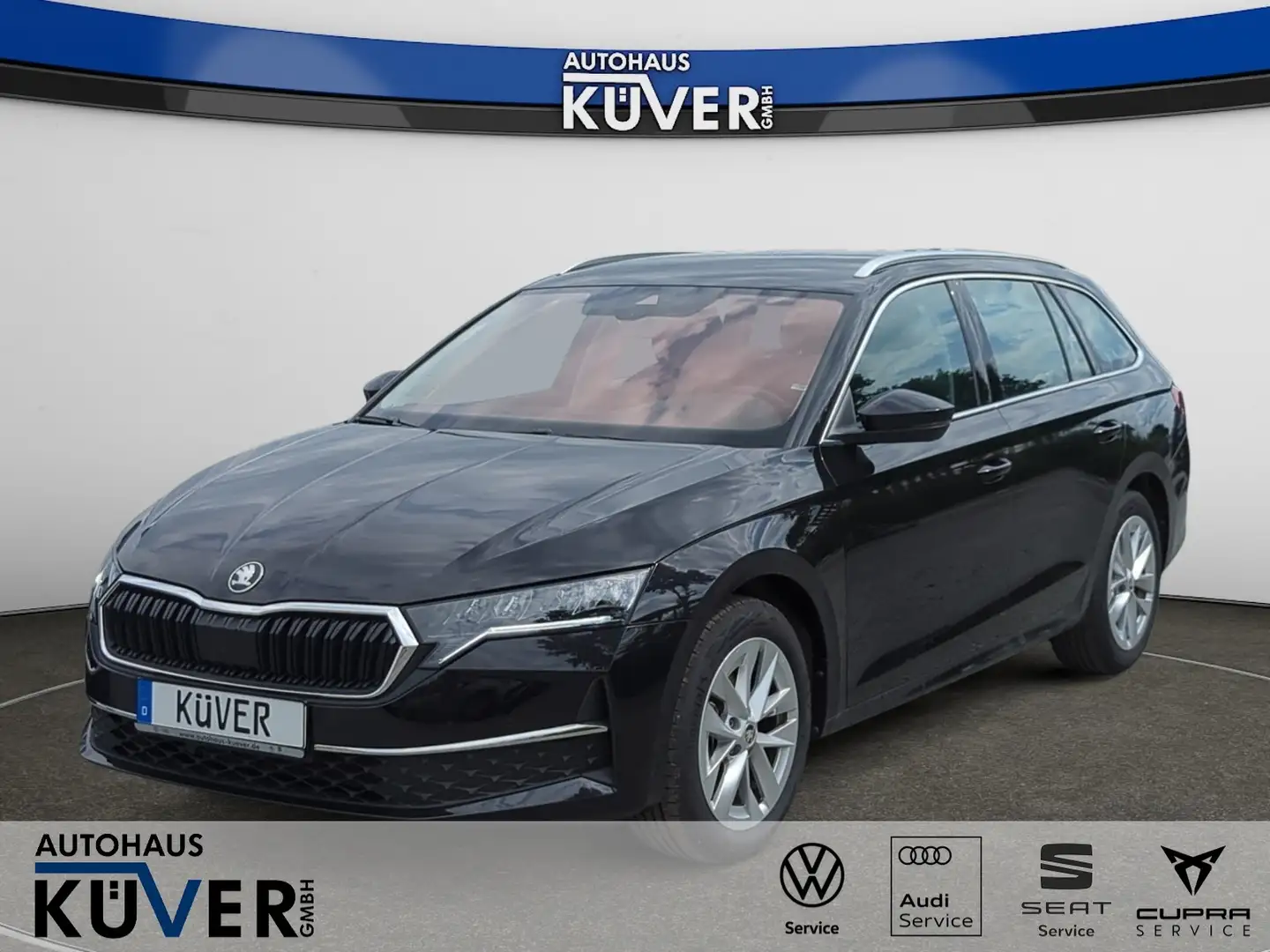Skoda Octavia Combi Selection 2,0 TDI DSG ACC+LED+Shzg Schwarz - 1