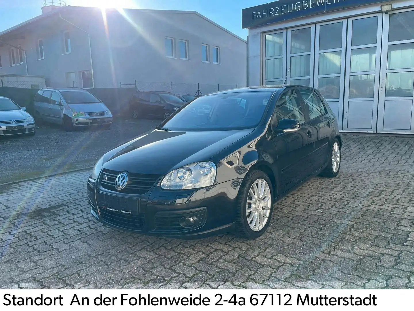Volkswagen Golf V Lim. GT /2.Hd/SD/Klima/SHZ/MFL/Alu/Winter Schwarz - 1