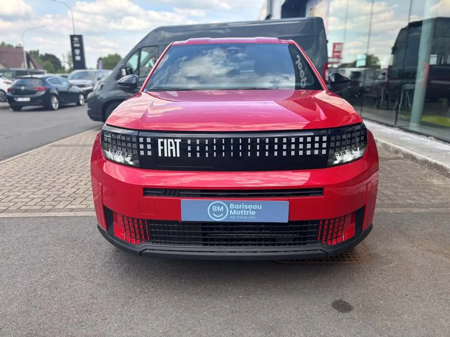 Fiat New Panda ELECTRIC * E-BRAKE * DIGITAL COCKPIT * A/C * CRUIS Rouge - 2