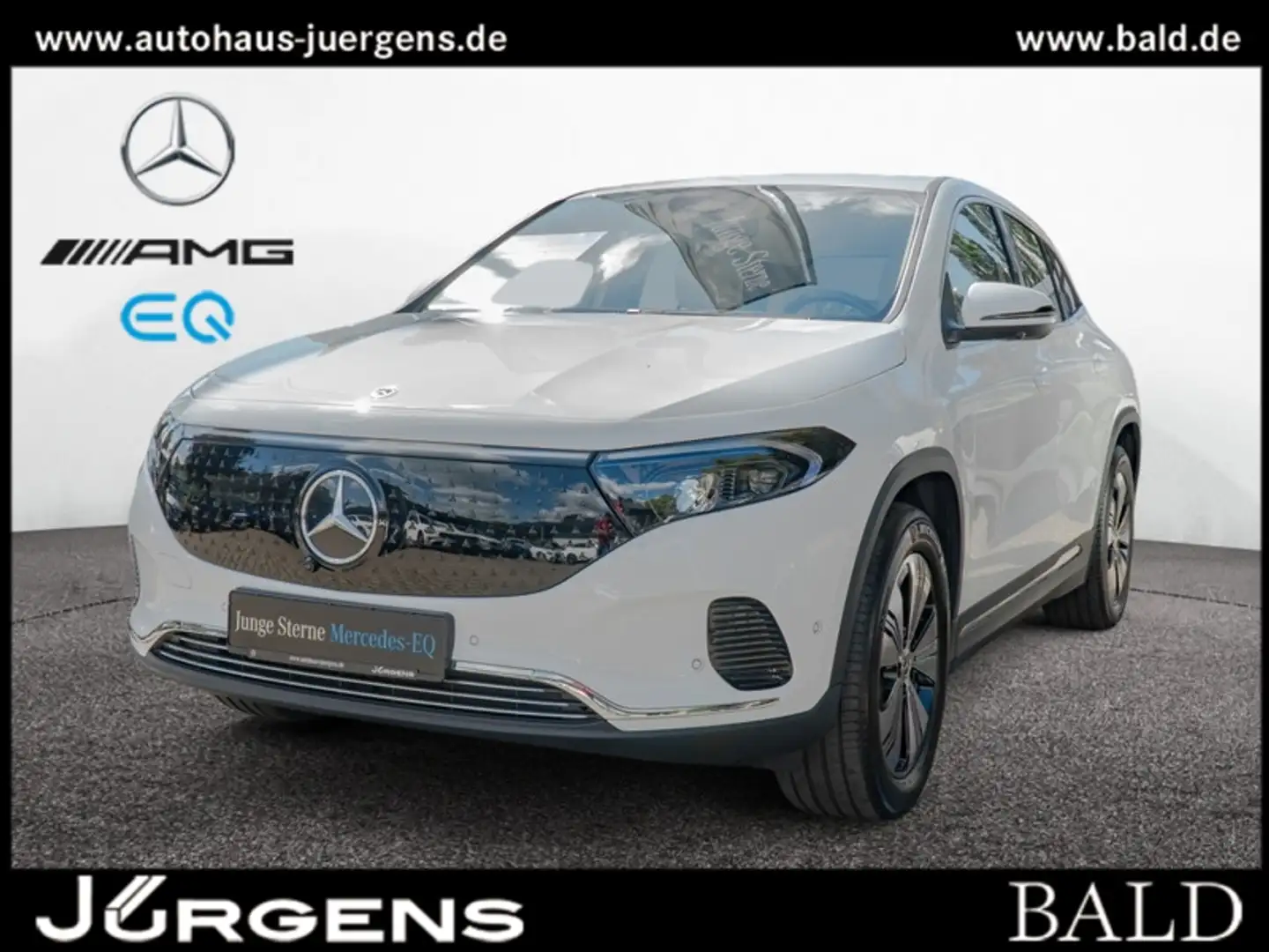 Mercedes-Benz EQA 250 + Progressive/LED/360/Burm/Distr/Leder/18 Weiß - 1