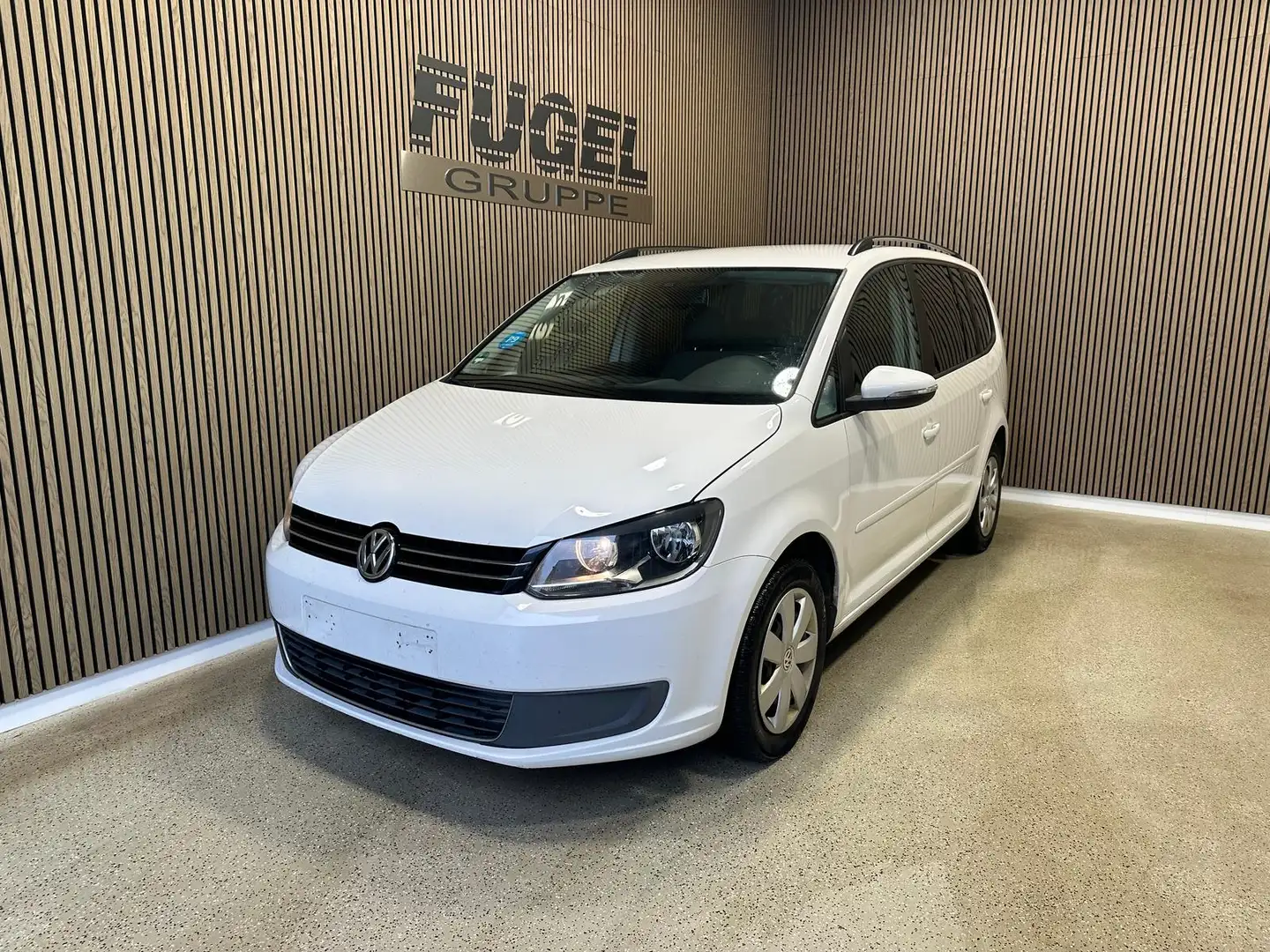 Volkswagen Touran 2.0 TDI Comfortline Temp.|PDC|AHZV Blanc - 2