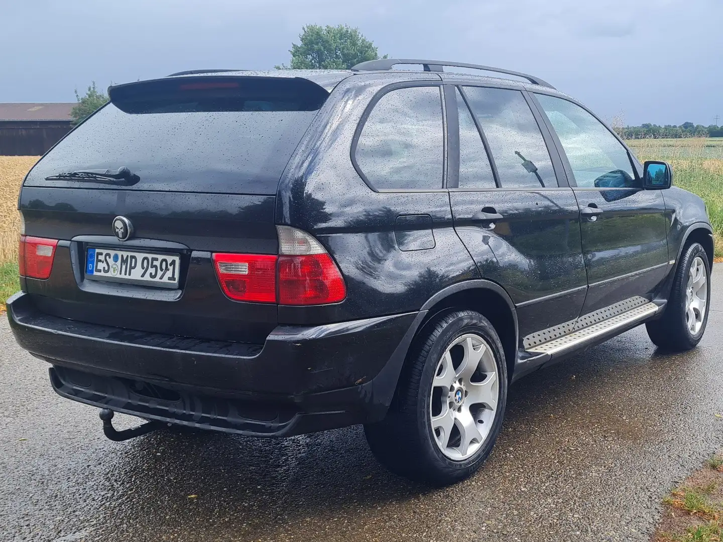 BMW X5 3.0 d-Tausch Möglich Schwarz - 2