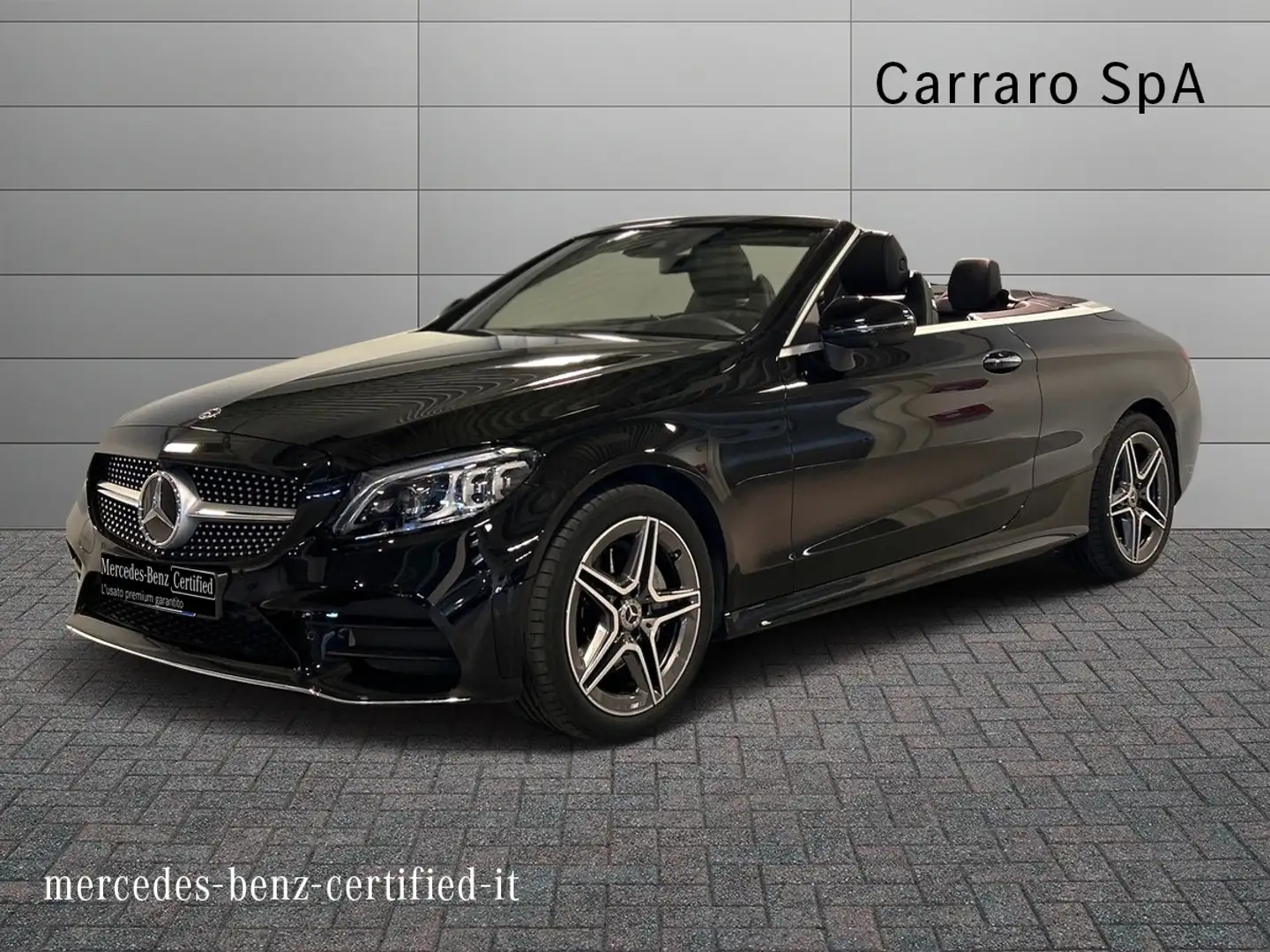 Mercedes-Benz C 220 - C Cabrio 220 d Premium 4matic au Noir - 1
