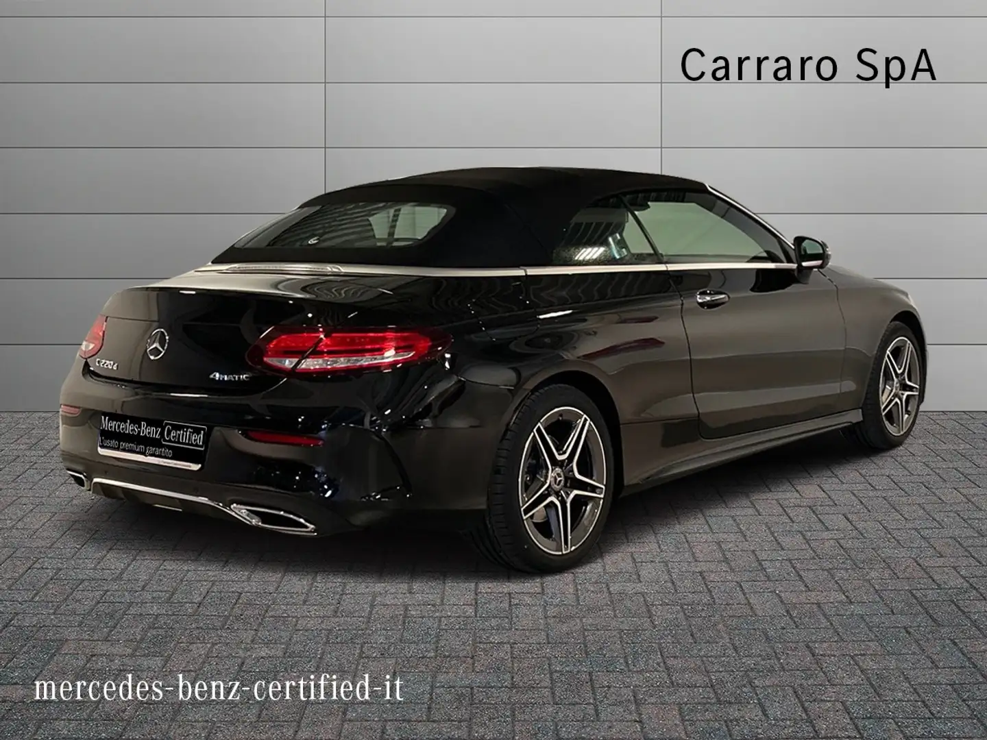 Mercedes-Benz C 220 - C Cabrio 220 d Premium 4matic au Noir - 2