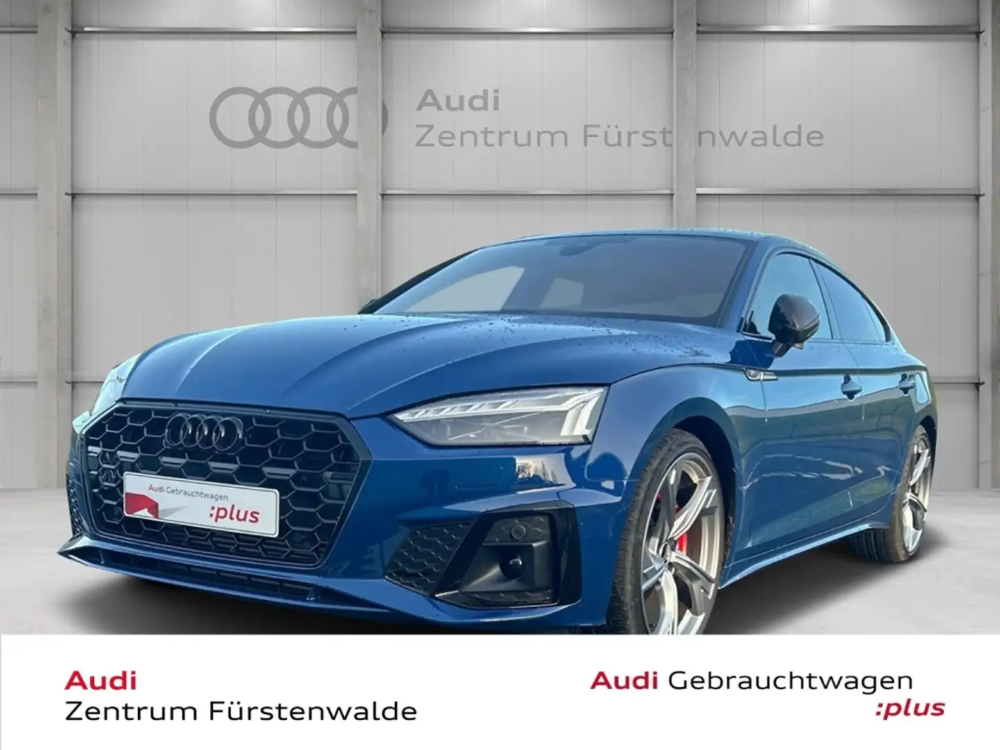 Audi A5 Sportback S line S-tronic Standh AHK B&O Kame Blau - 1