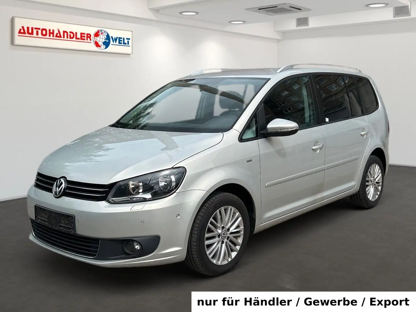 Volkswagen Touran 2.0 TDI Automatik AAC SHZ PDC Silber - 1
