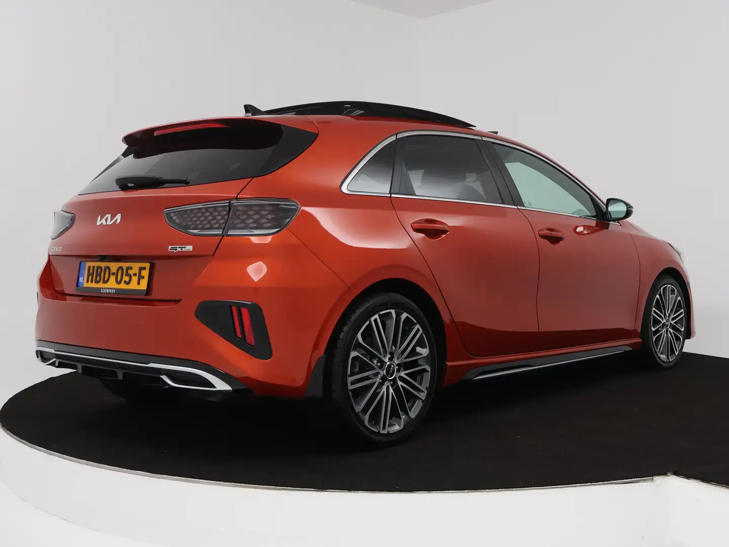 Kia Ceed / cee'd 1.5 T-GDi GT-PlusLine | 10 Jaar Garantie | Panoram Orange - 2