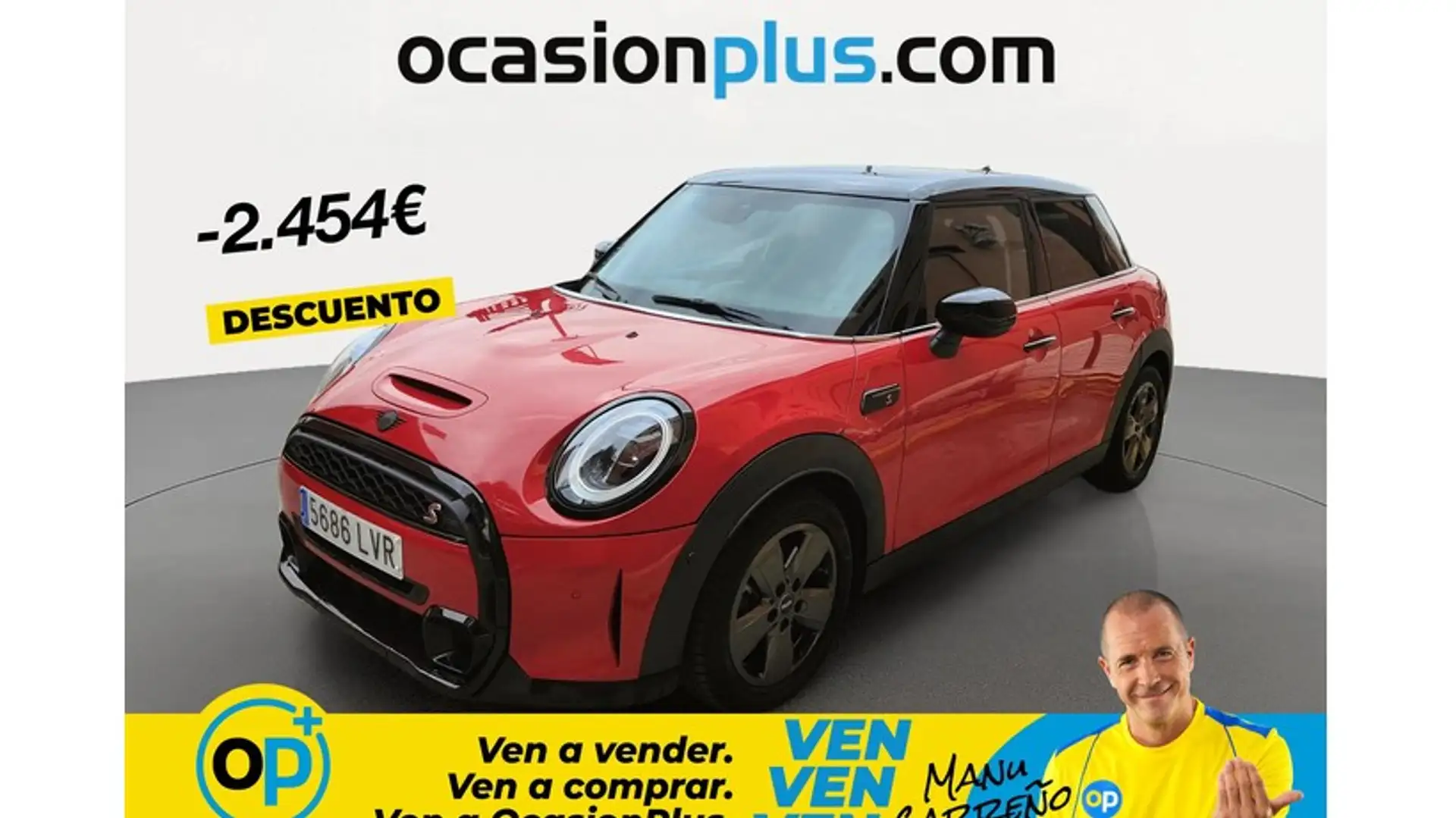 MINI Cooper S Aut. Rojo - 1