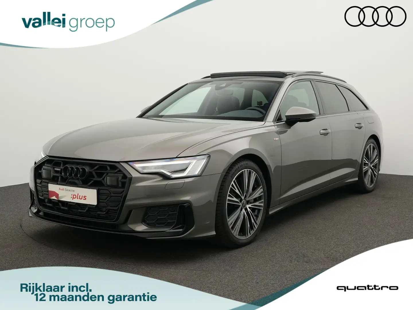 Audi A6 Avant 50 TFSI e 299 pk S-tronic S edition quattro Grijs - 1
