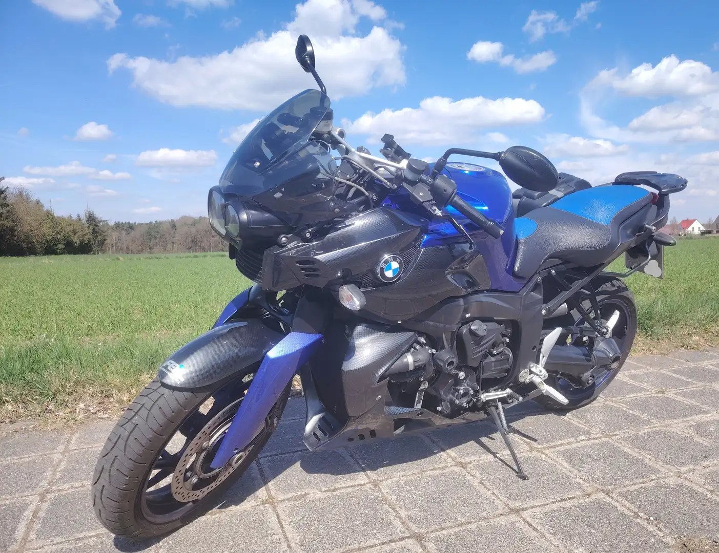 BMW K 1200 R Bleu - 2