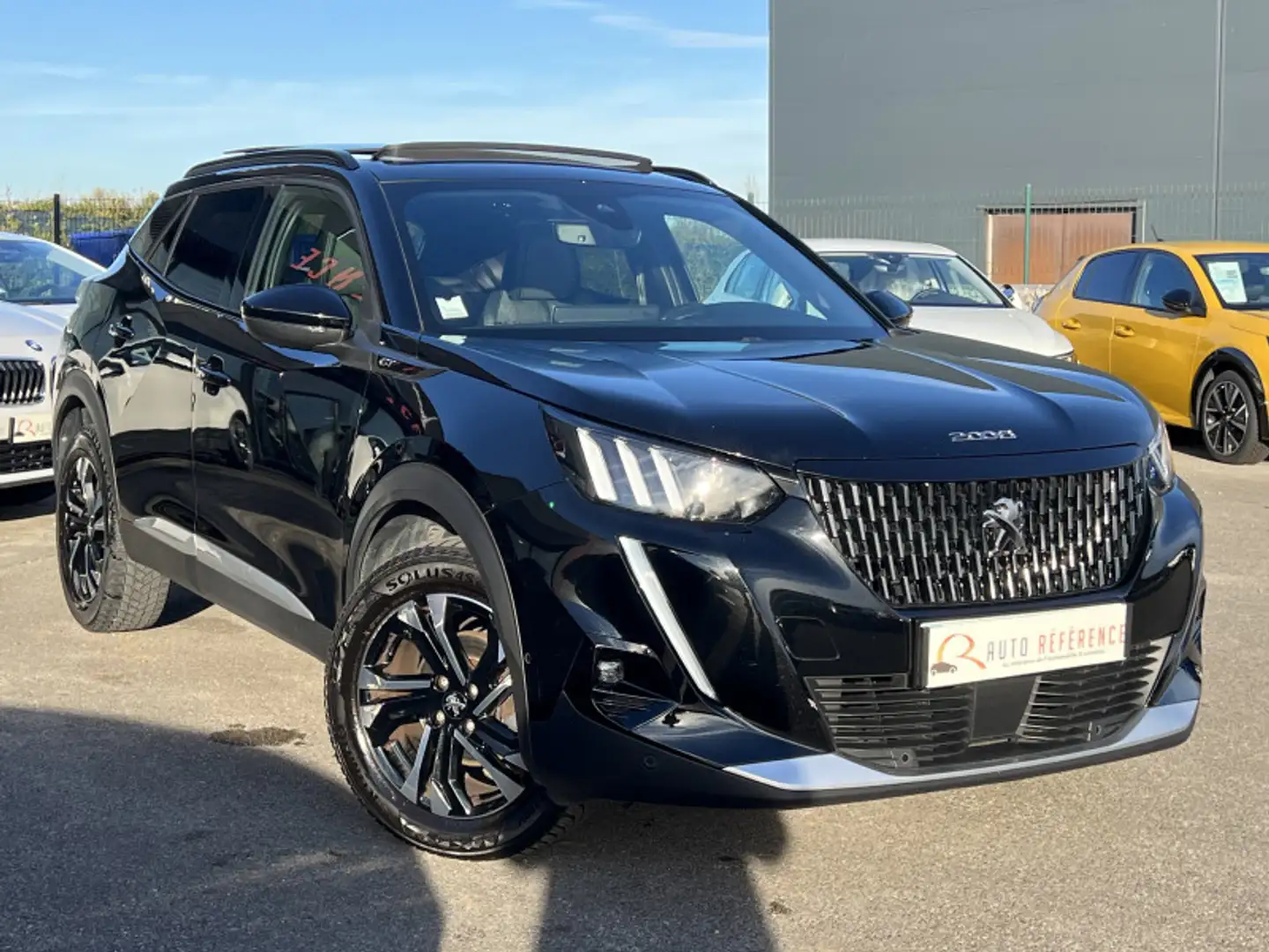 Peugeot 2008 1.2 130 CH GT EAT8 / CAMERA / COCKPIT 3D / TOIT OUVRANT Schwarz - 2