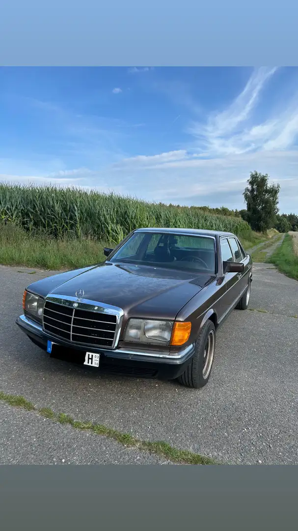 Mercedes-Benz S 380 w126 SEL Braun - 1