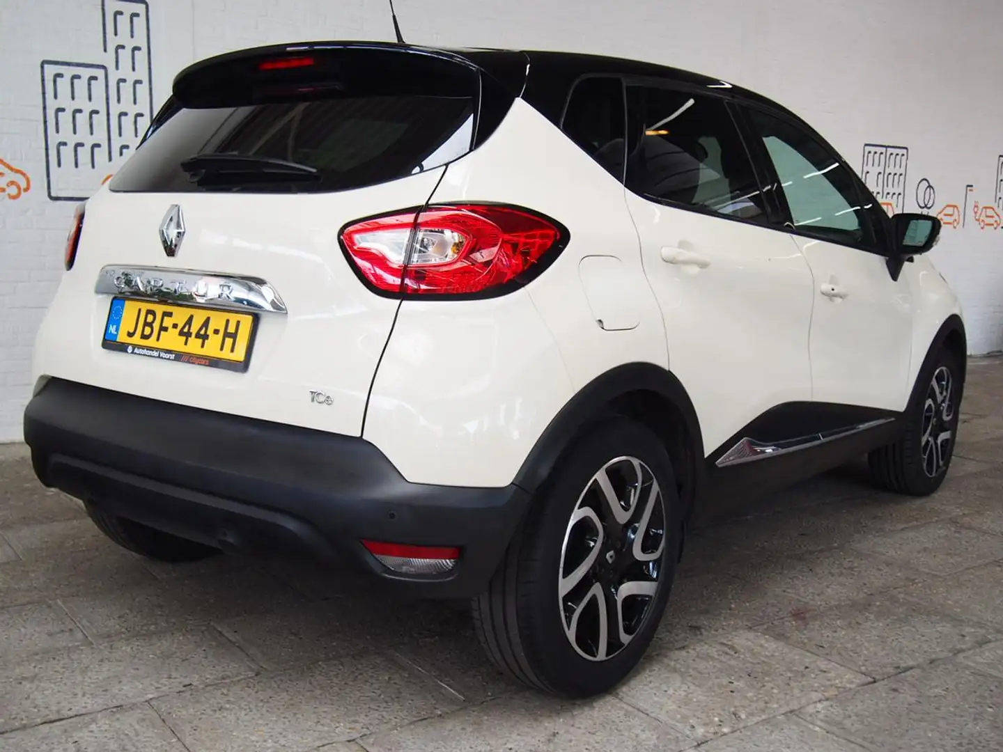 Renault Captur 0.9 TCe Dynamique (APK:Nieuw) Incl.Garantie Wit - 2