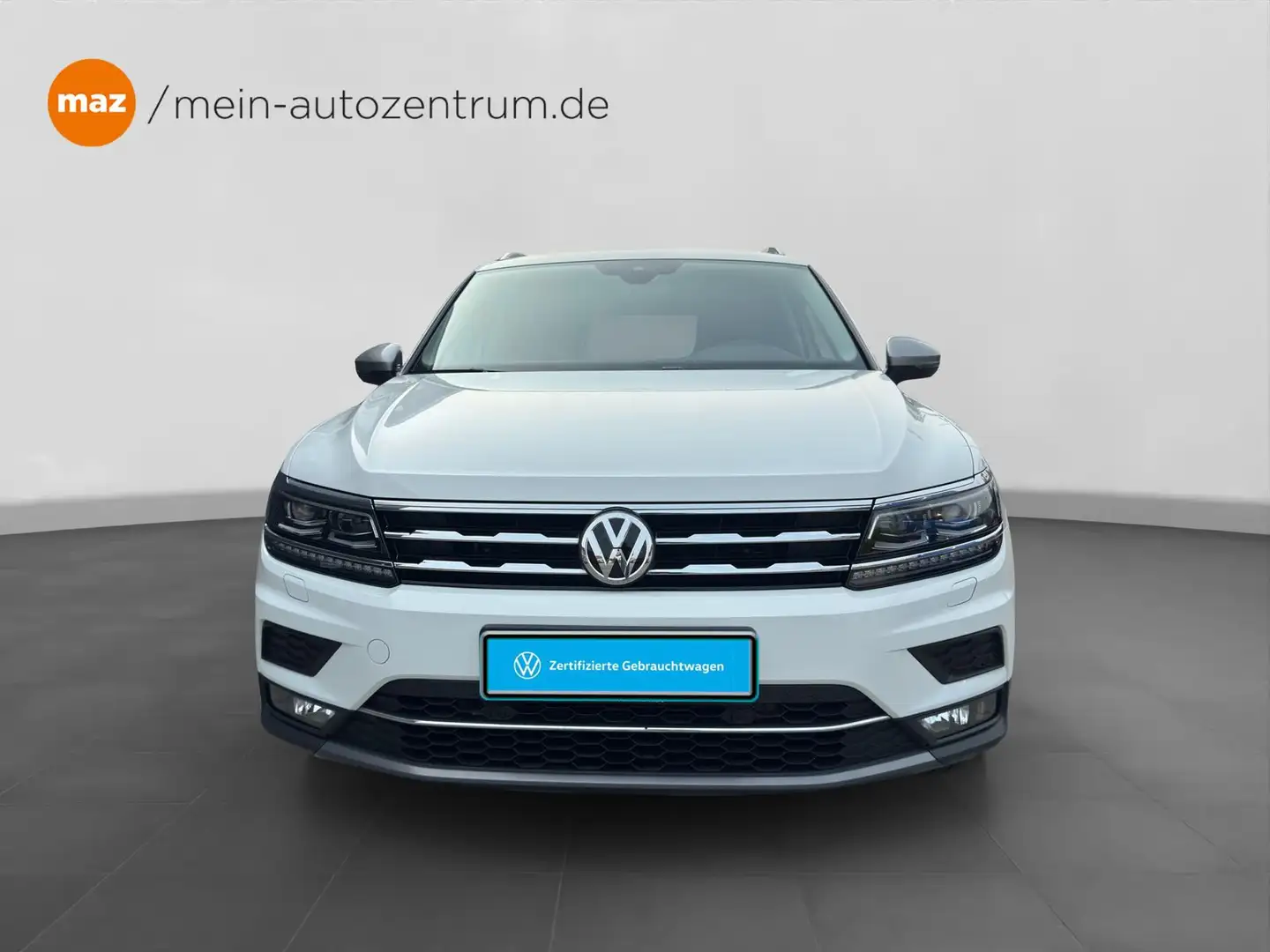 Volkswagen Tiguan Allspace 1.5 TSI Highline Alu LED AHK Navi Weiß - 2