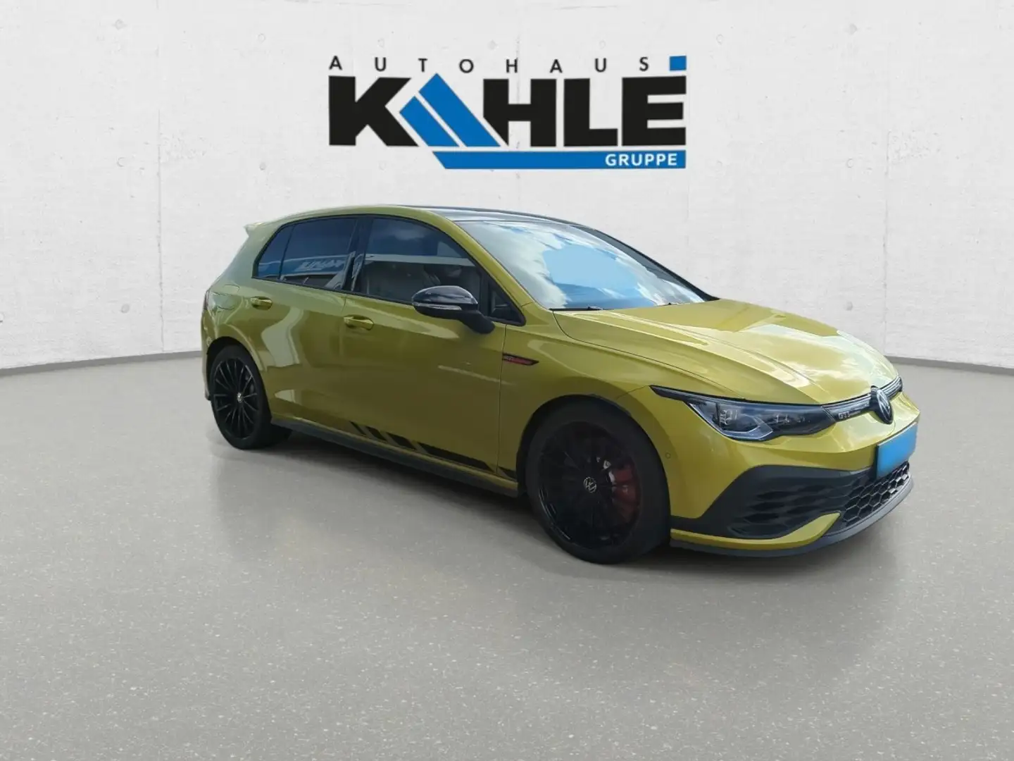 Volkswagen Golf GTI Clubsport 2.0TSI DSG Navi HUD RFK Klima Navi Gelb - 2