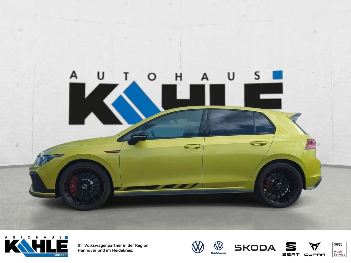 Volkswagen Golf GTI Clubsport 2.0TSI DSG Navi HUD RFK Klima Navi Gelb - 1