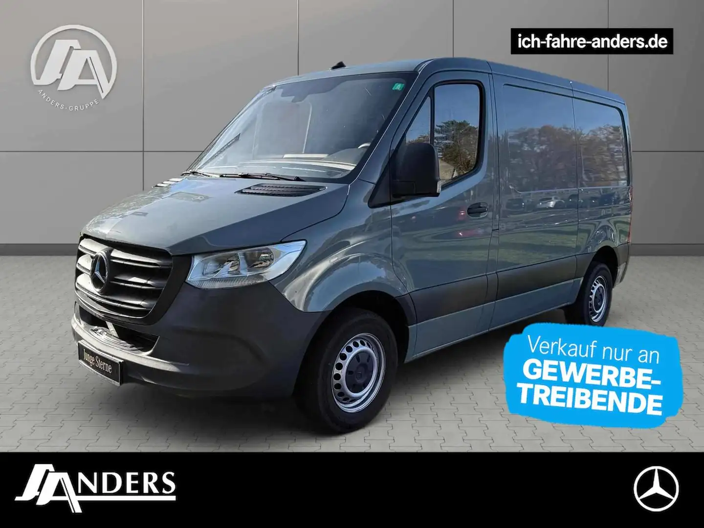 Mercedes-Benz Sprinter 215 Kasten L1H1 AHK*Klima*Tempomat*DAB Blu/Azzurro - 1