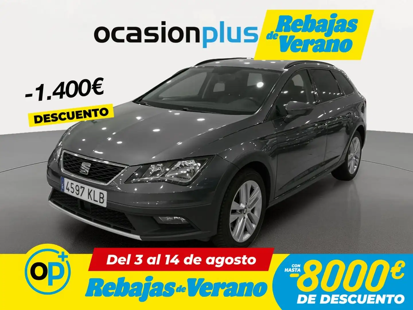 SEAT Leon 1.8 TSI S&S 4Drive DSG6 180 Gris - 1