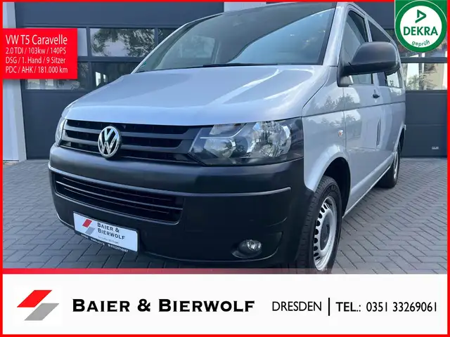 Volkswagen T5 Caravelle Klima DSG PDC 9 Sitzer AHK