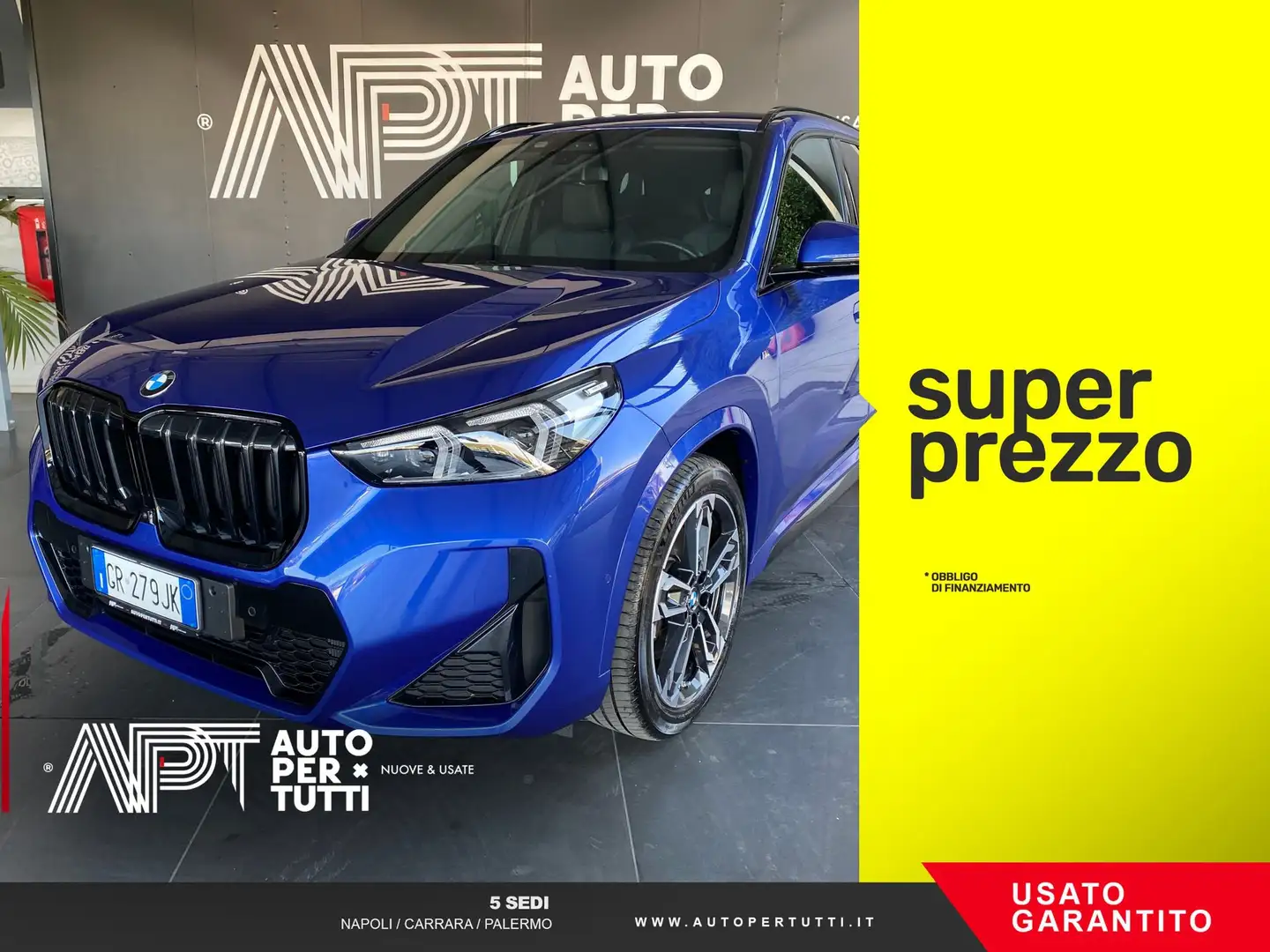 BMW X1 X1 xdrive23d mhev 48V MSport auto Azul - 1