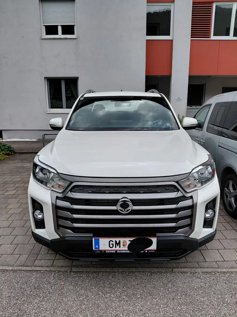 KGM Musso 2.2 turbo Weiß - 1