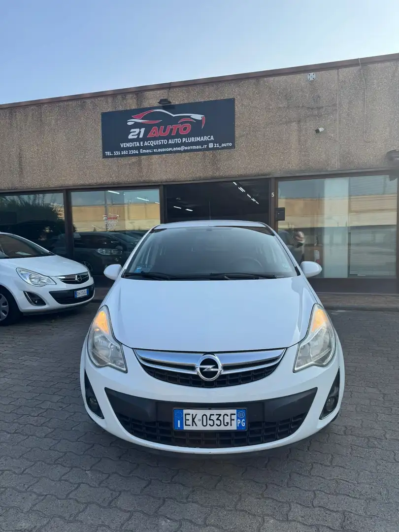 Opel Corsa 1.2 85CV 5 porte GPL-TECH Elective Blanc - 2