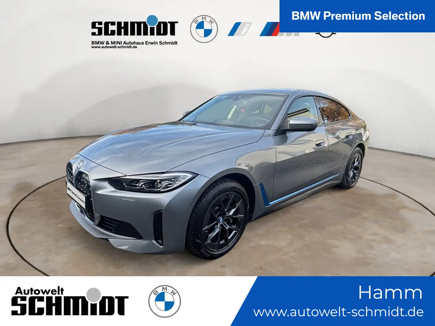 BMW i4 eDrive35 + 2Jahre.BPS.-GARANTIE Gris - 1