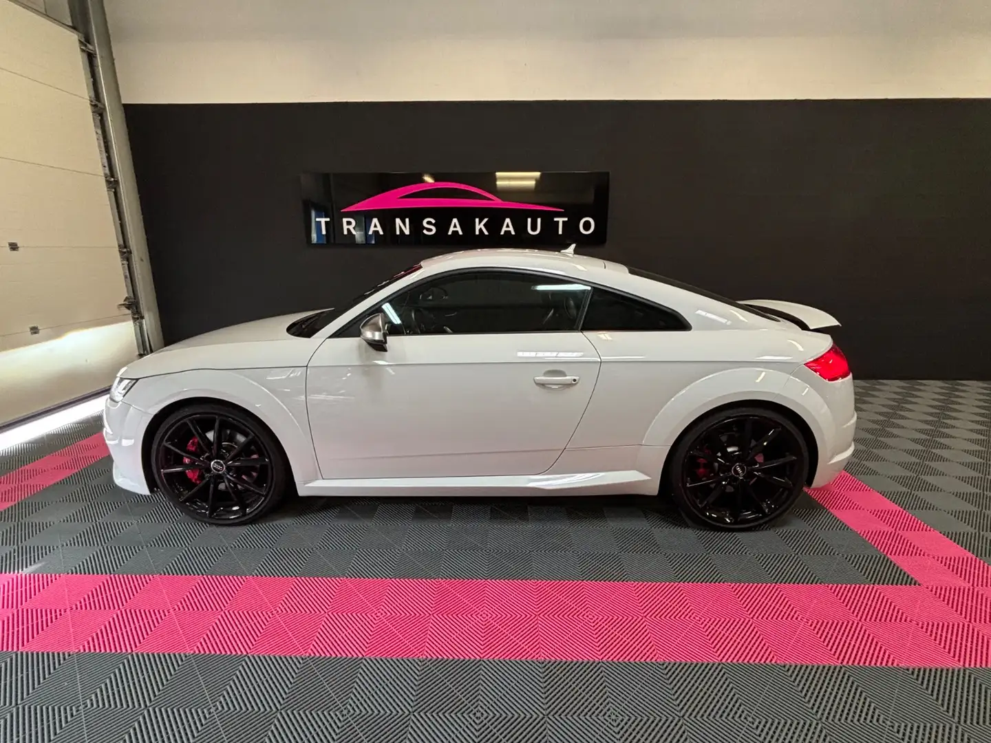 Audi Coupe Blanc - 2
