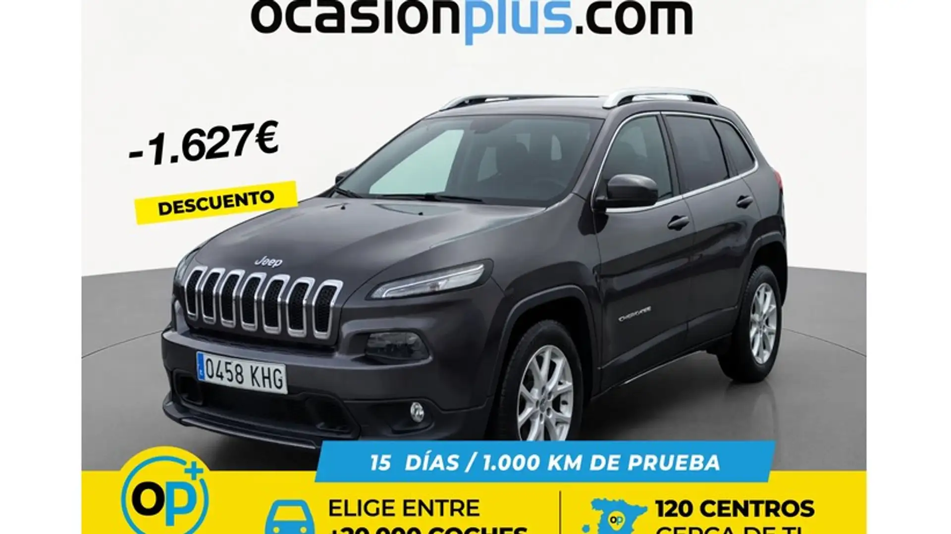 Jeep Cherokee 2.0D Longitude 4x2 103kW Gris - 1