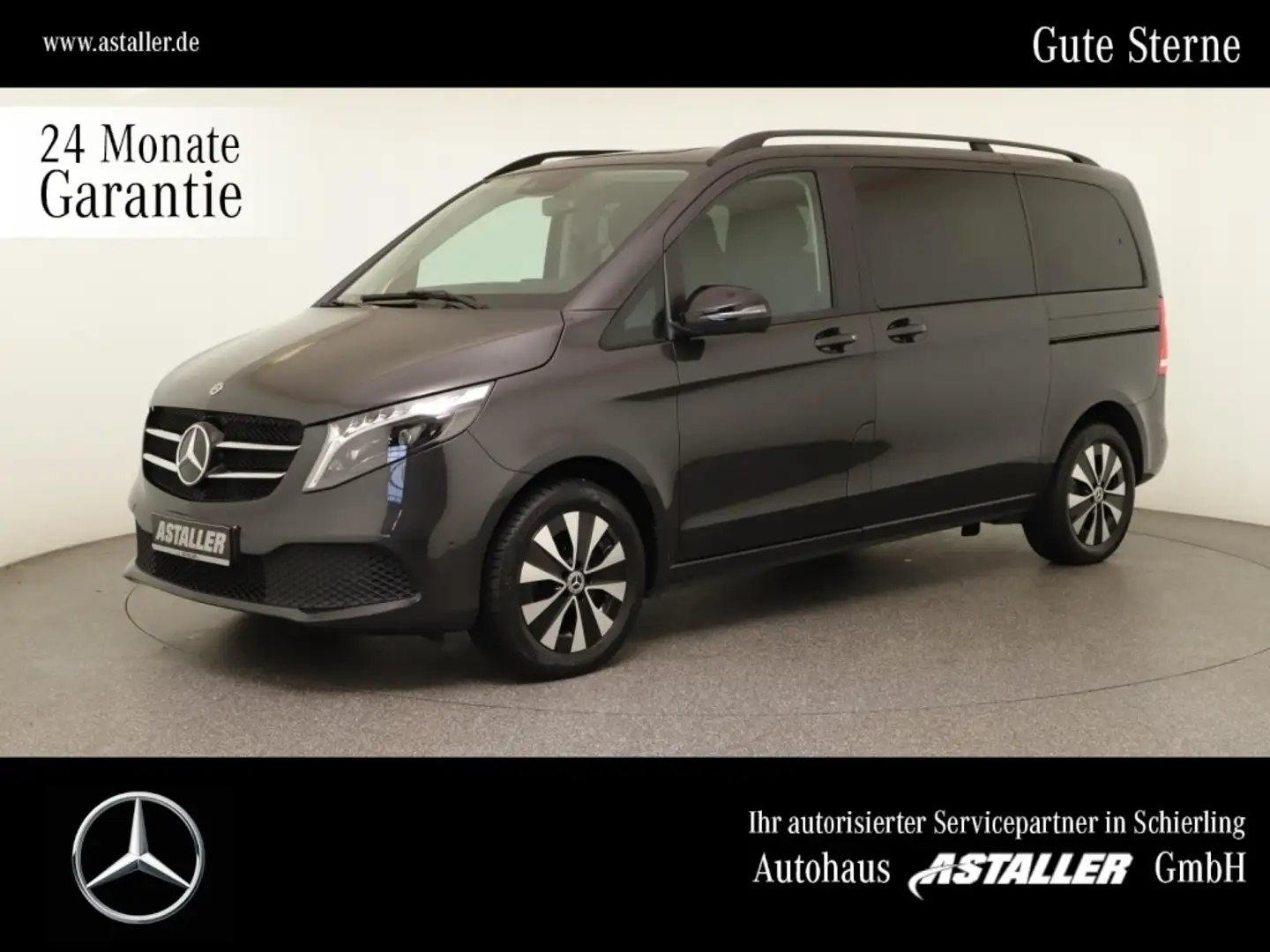 Mercedes-Benz V 300 d Edition Kompakt L1 Night+LED+Sport-P+DAB Grau - 1