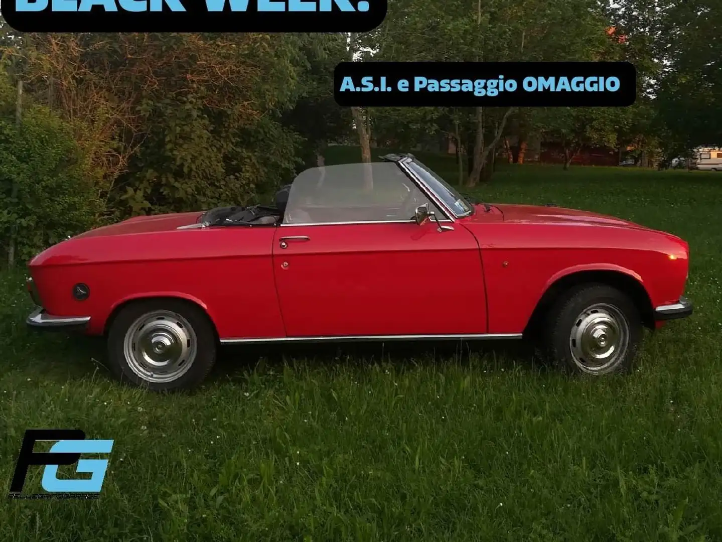 Peugeot 304 cabrio motore revisionato a nuovo Rosso - 1