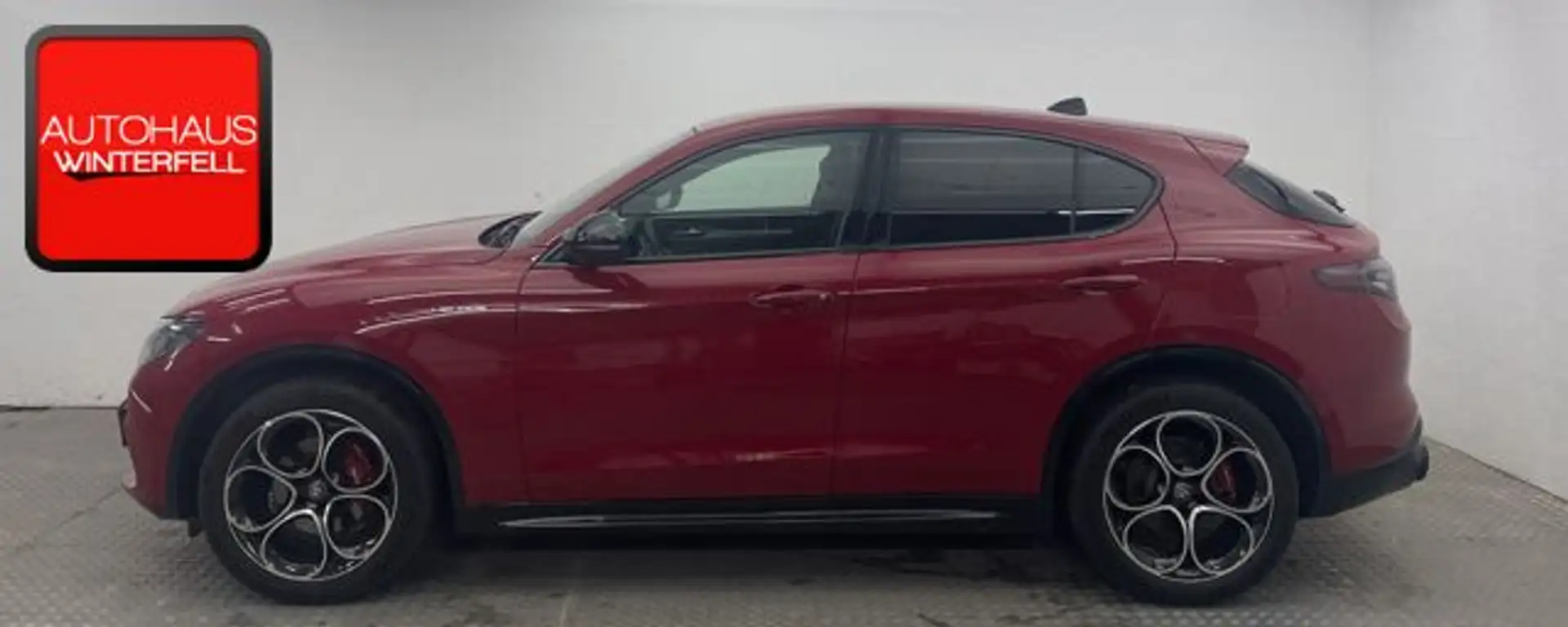 Alfa Romeo Stelvio 2.0 Turbo Veloce Q4 ROSSO+SPECIALE+AHK+ Rot - 2