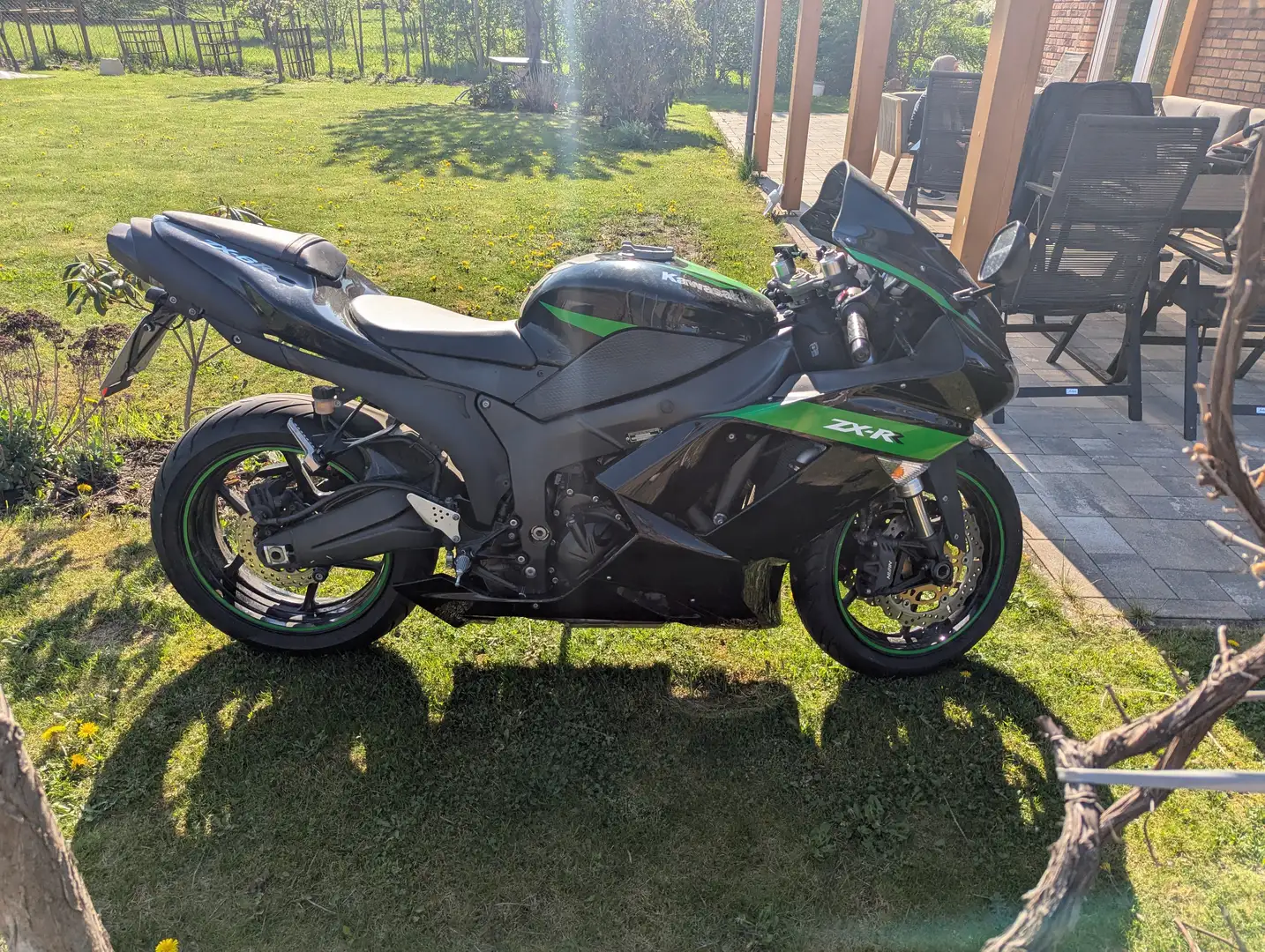 Kawasaki Ninja ZX-6R ZX600P Verde - 1
