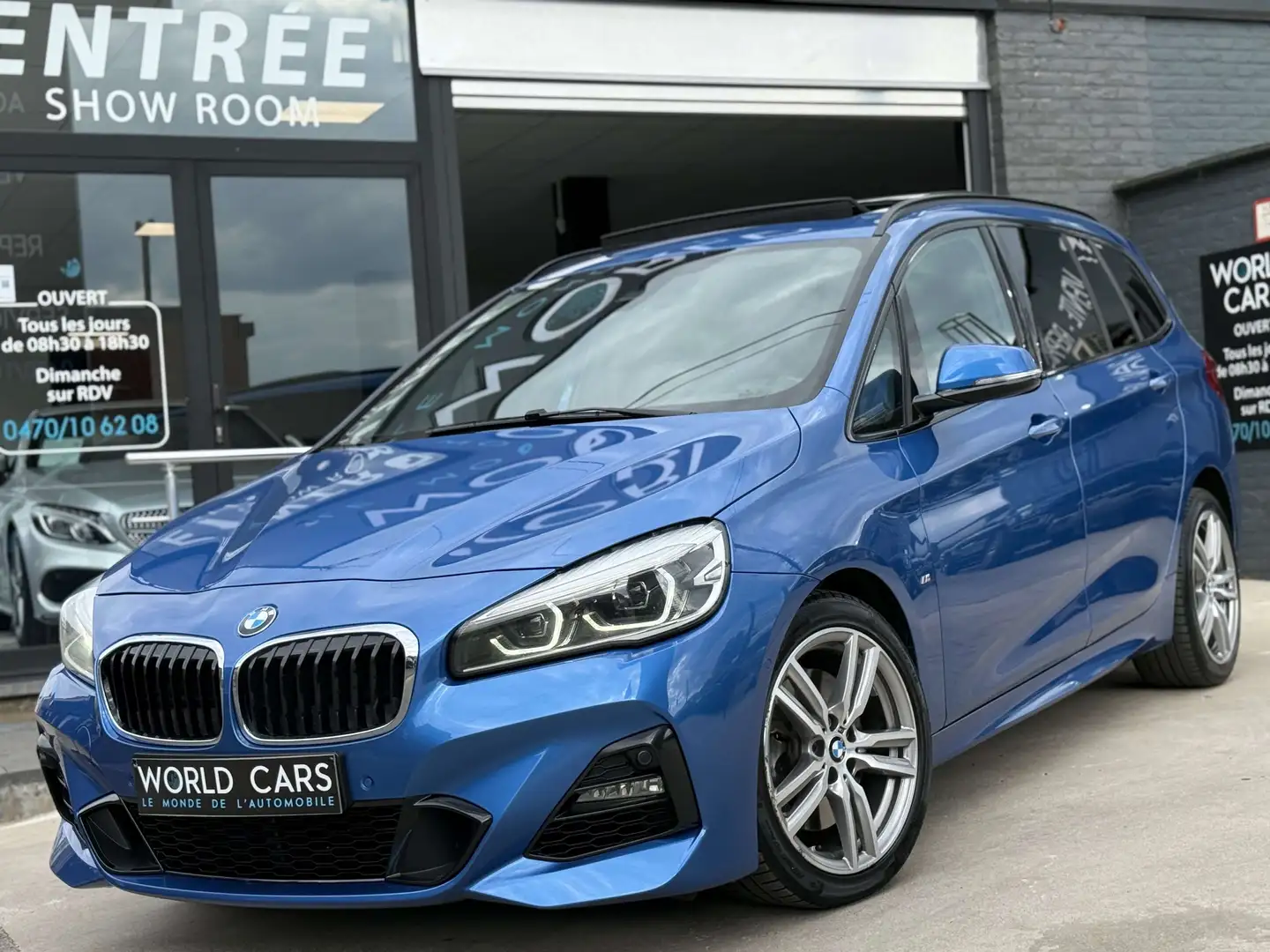 BMW 220 iAS Gran Tourer PACK M 7PLACES HEAD-UP TOIT PANO Azul - 1