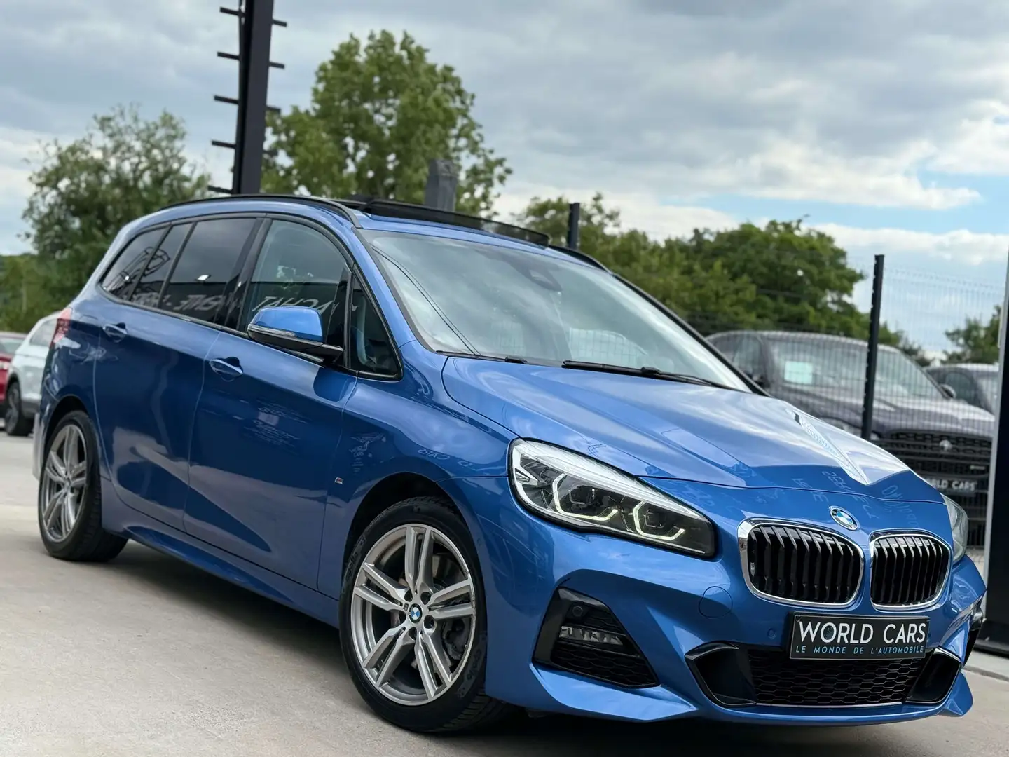 BMW 220 iAS Gran Tourer PACK M 7PLACES HEAD-UP TOIT PANO Azul - 2