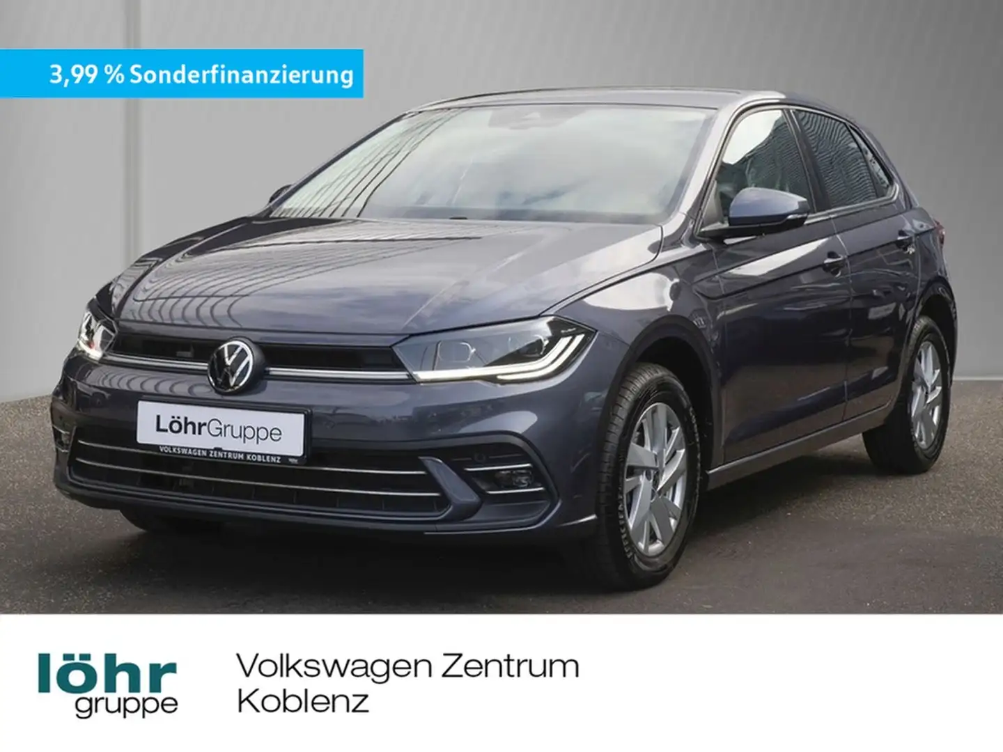 Volkswagen Polo 1.0 TSI Style Navi/LED/SHZ Grau - 1