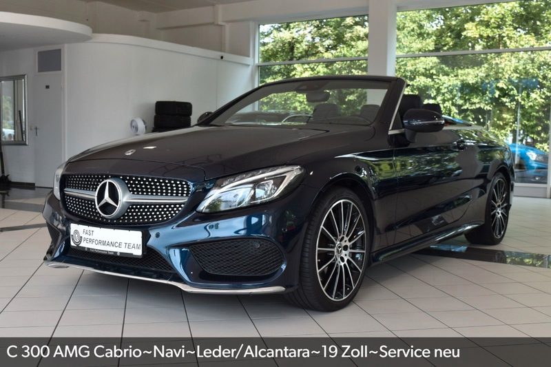 Mercedes-Benz C 300 AMG Cab.~Navi~Leder/Alcantara~Service neu