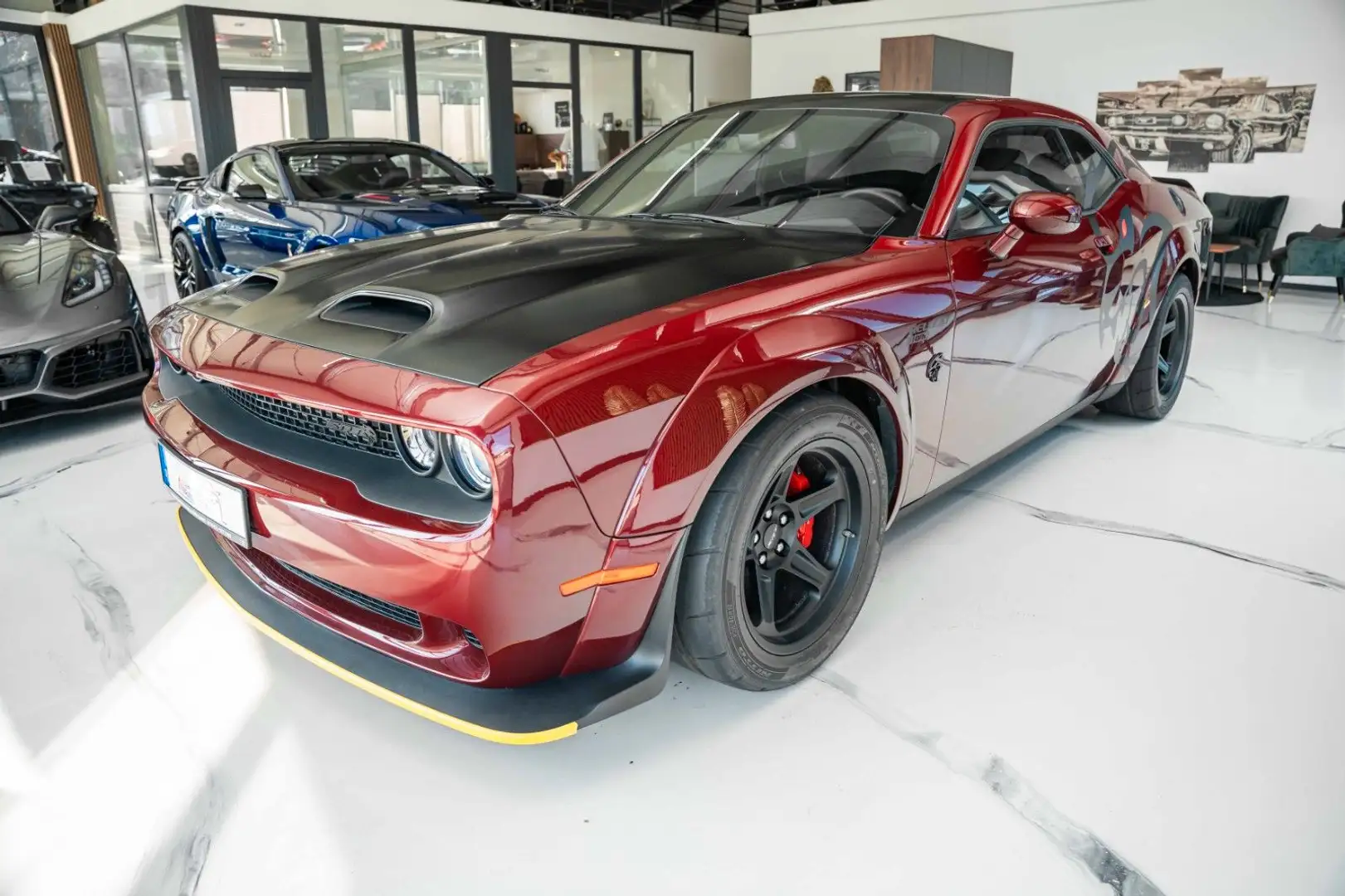 Dodge Challenger 6,2 SRT HELL CAT Super Stock 808 PS Rouge - 1