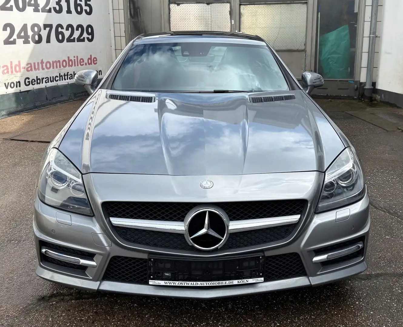 Mercedes-Benz SLK 250 CDI Roadster AMG Sportpaket Leder Xenon Plateado - 2
