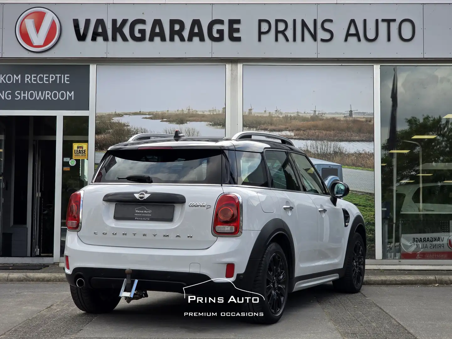 MINI Cooper D Countryman 2.0 Pepper |TREKHAAK|CRUISE|LEDER|PARKEERS| 3331 Wit - 2