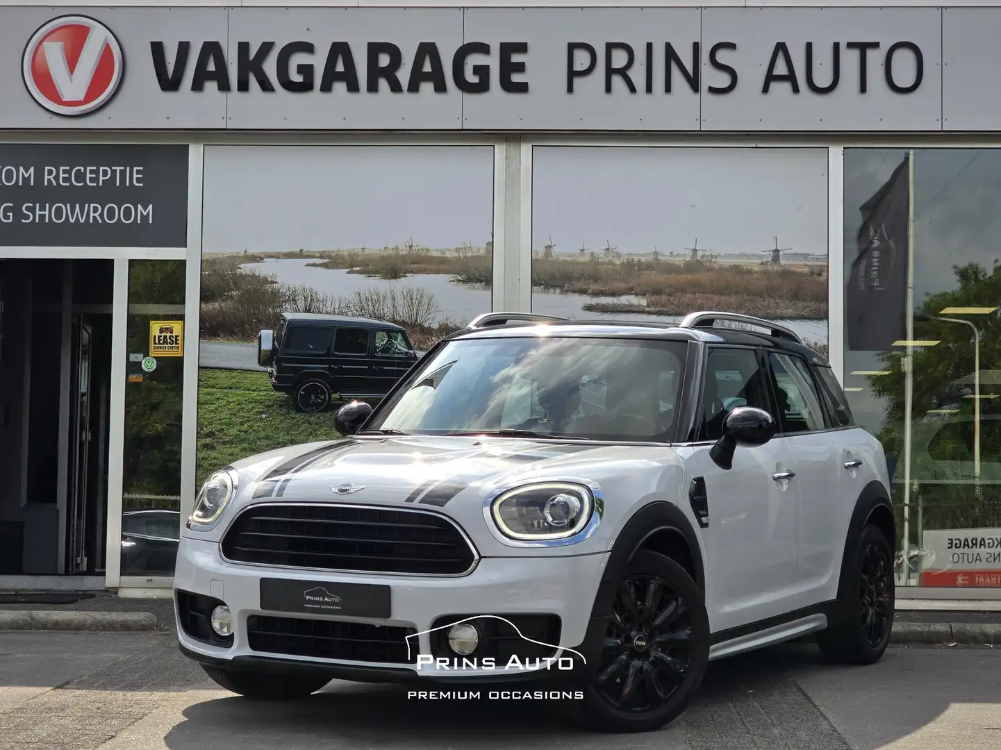MINI Cooper D Countryman 2.0 Pepper |TREKHAAK|CRUISE|LEDER|PARKEERS| 3331 Wit - 1