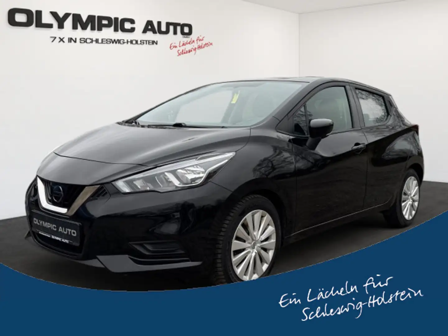 Nissan Micra 1,0 Acenta 100PS SITZHZG GJR DAB KLIMA USB Schwarz - 1