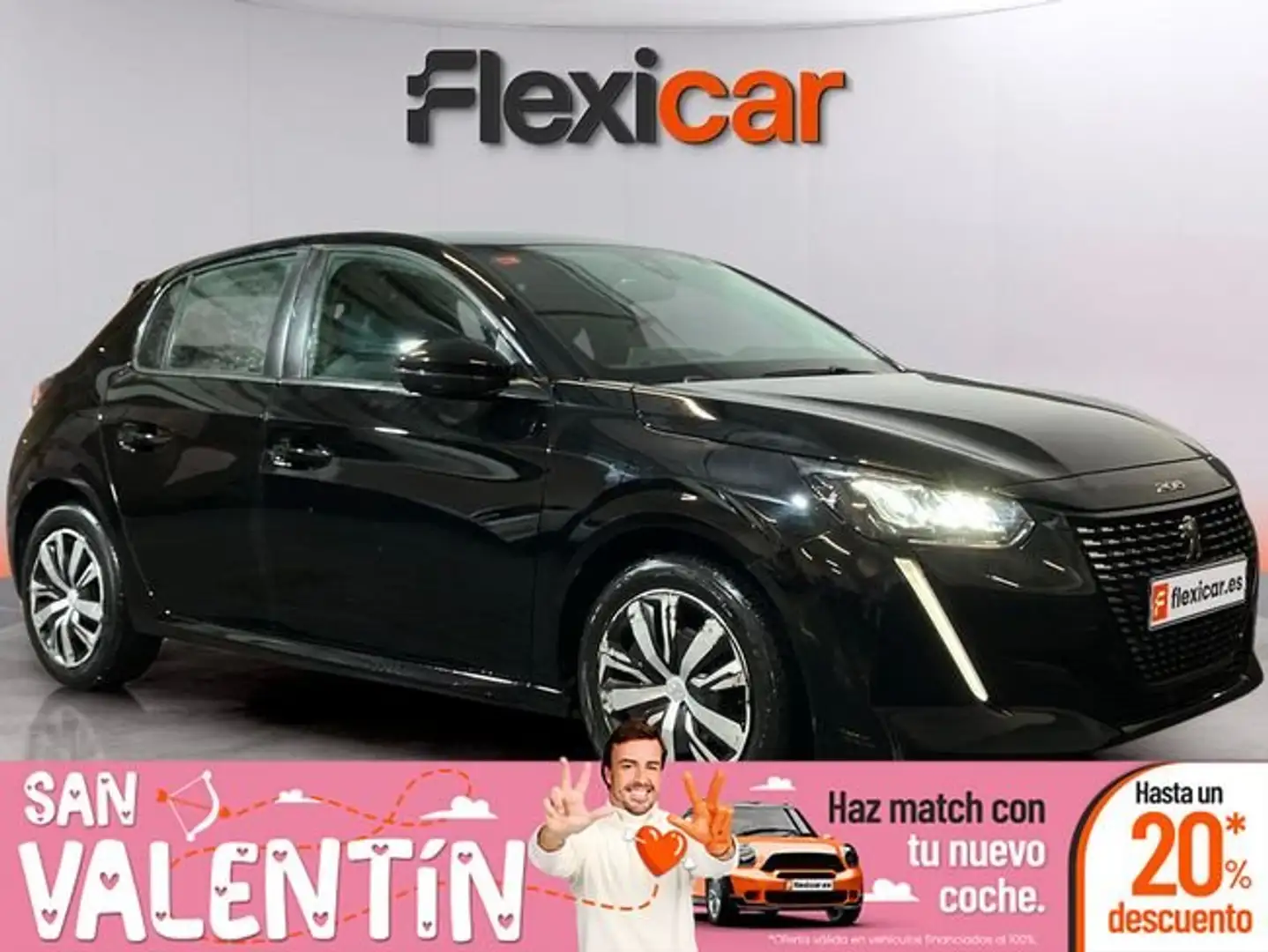 Peugeot 208 1.2 Puretech S&S Active Pack 75 Noir - 1