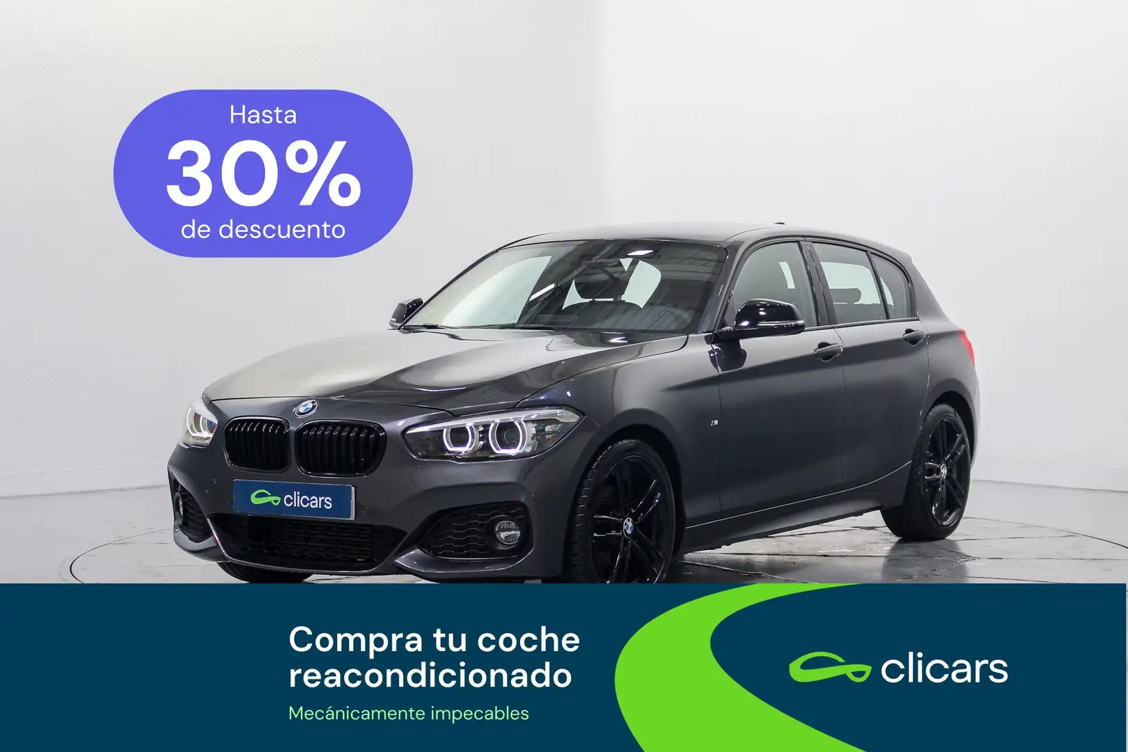 BMW 118 118i Gris - 1