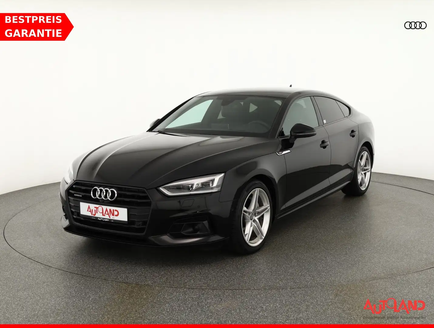 Audi A5 Sportback 40 TDI quattro S-line LED Navi ACC 36 Schwarz - 1